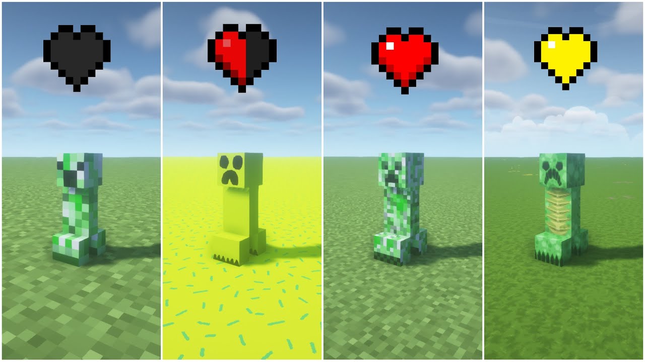 creeper in different hearts YouTube