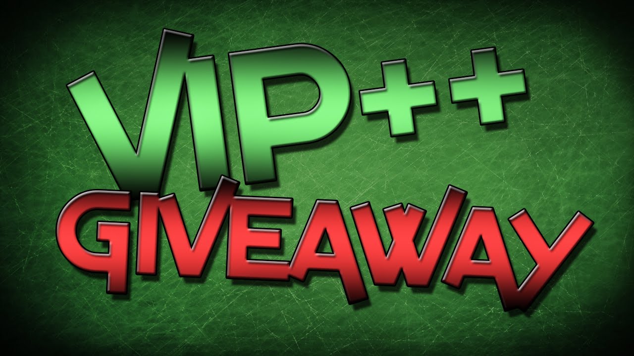 [CLOSED] VIP++ Giveaway on MinecraftUniverse's Server! - YouTube