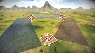 Battle: Roman Generals vs Samurai vs Ancient Knights - UEBS 2