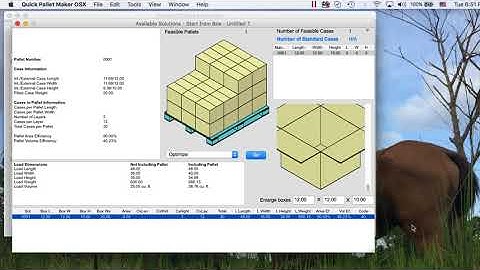 Quick Pallet Maker 4 - Basic Box Shipment