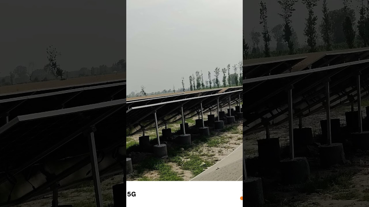 300kw site panel alignment.canadian 700watt.