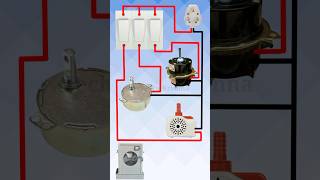 air cooler motor with pump connectioncooler motor connection #shorts #cooler