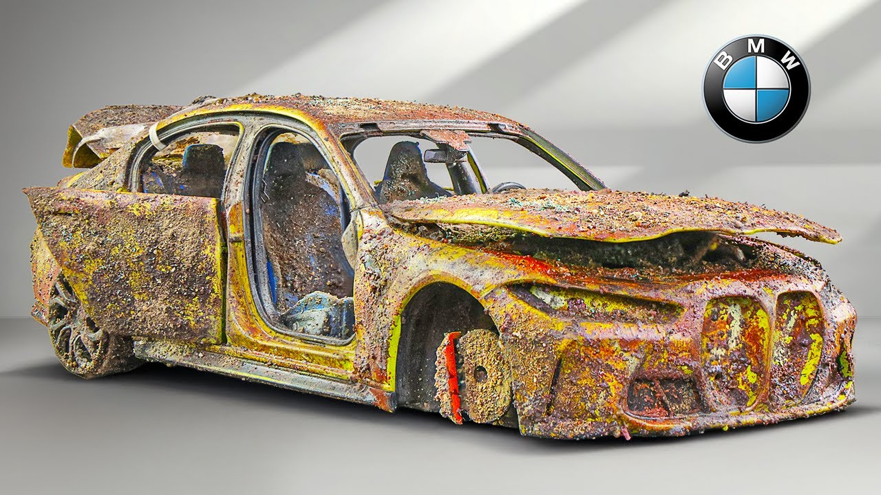 Abandoned BMW M3 G80 | Full Model Car Restoration & Rebuild