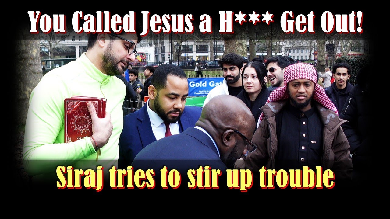 Мусульманин-богохульник вернулся, чтобы посеять хаос после выговора.