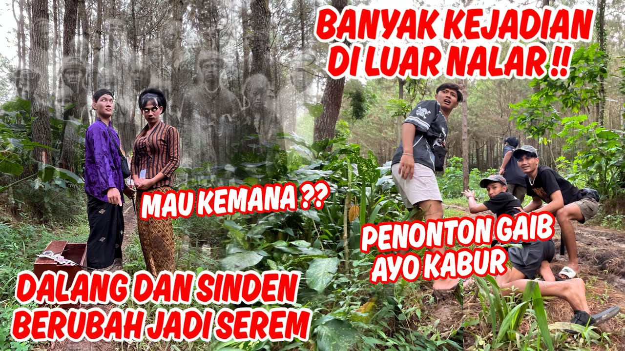 LUKI DAPAT TANGGAPAN JADI SINDEN !! ga di sangka ternyata gamelan dan penontonnya gaib