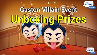 Gaston Villain Event Prizes (12/2023) - Disney Emoji Blitz