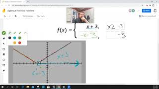Algebra 2B Piecewise Functions Example 13