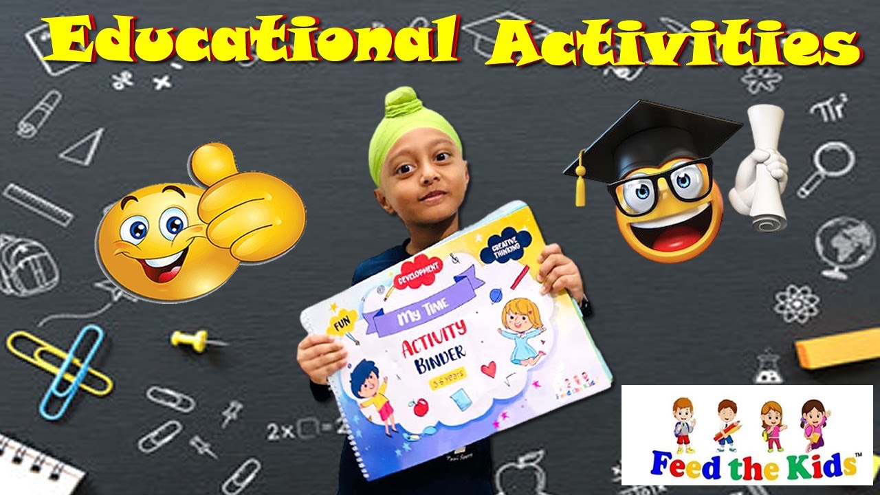 Educational and Fun Activities | Fun Time to Play With this Activity Binder | Iknoor World
