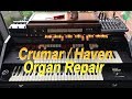 Crumar Haven vintage Organ Fix repair.