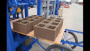 Osino QT4-24 maquina de adoquines y bloques concrete cement hollow block making machine
