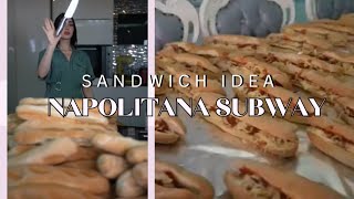 50 Napolitana Sandwich  🥖🥖🥖🥖 #Sandwichidea #Sandwich #Recipes #Wastingfood  #Subway