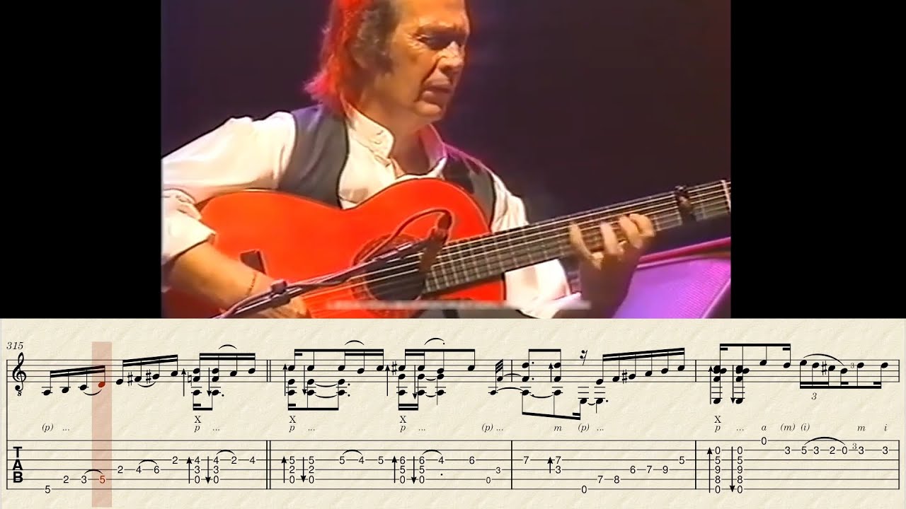 [TAB] 14 Falsetas por Bulerías - Paco de Lucía