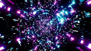 1 Hour 4K Cyber Digital Tunnel VJ Loop – This Portal Changes Everything! (No Audio | Seamless)