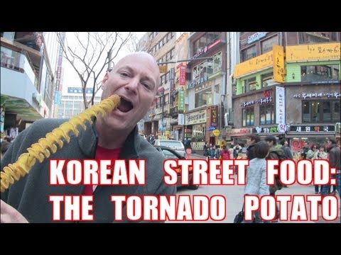 Korean Street Food: The Tornado Potato