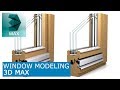 Window Modeling in 3Ds Max | Tutorials for beginners