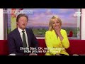 BBC Breakfast presenter falls into swimming pool during interview