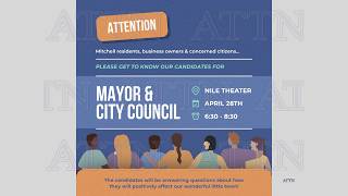 2026 Mitchell Mayor and City Council Candidate Forum FULL VIDEO