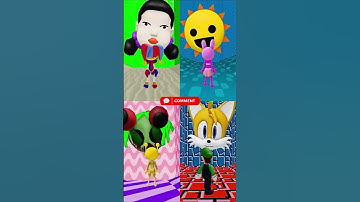 Incredibox Sprunki Squid Game Animated Series | Tua ngược mọi thứ | Upside Down #tuanguocmoithu