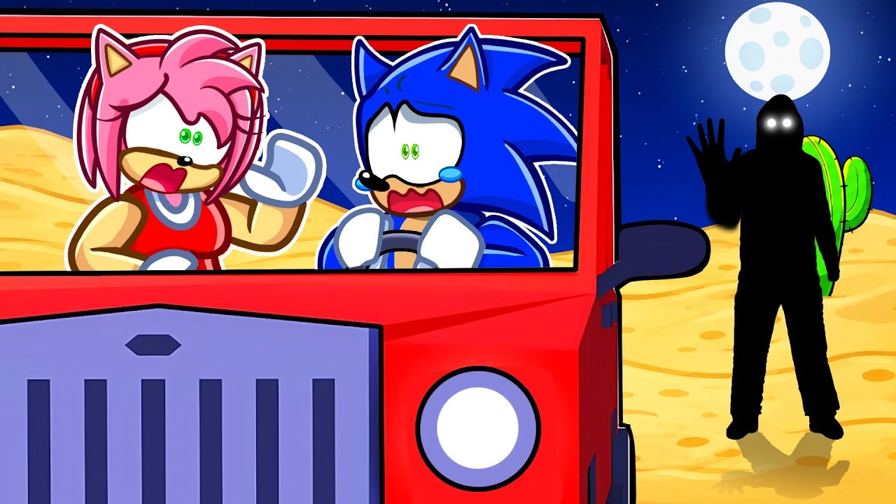 Something Is CHASING US On A Long Dusty Road at 3AM