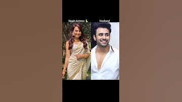 Nagin Actress 🐍 with his husband || #husband #wife #nagin #naginsong #nagindance #love