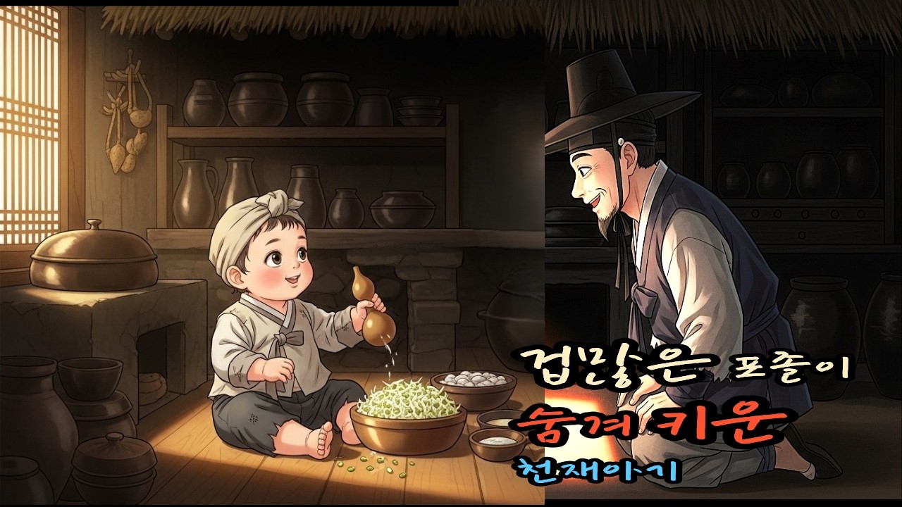 겁많은  포졸이 숨겨 키운 아이  목숨을 걸고 키운 포졸 그 은혜에 보은한 천재 아이|야담옛날이야기|오디어북|