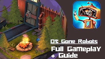 Tiny Robots Recharged: Gone Robots Gameplay Walkthrough Level 1