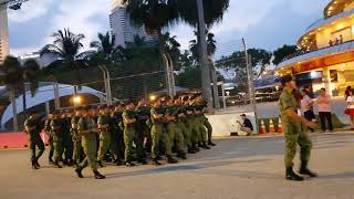 NDP 2018 NE2 Marching To  F1 Pit