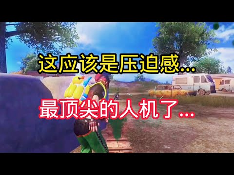 揭秘和平精英:这应该是压迫感最顶尖的人机了...不接受任何反驳...｜游戏揭秘