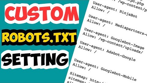 Custom robots.txt and custom robots header tags setting for Blogger | Full detail Guide