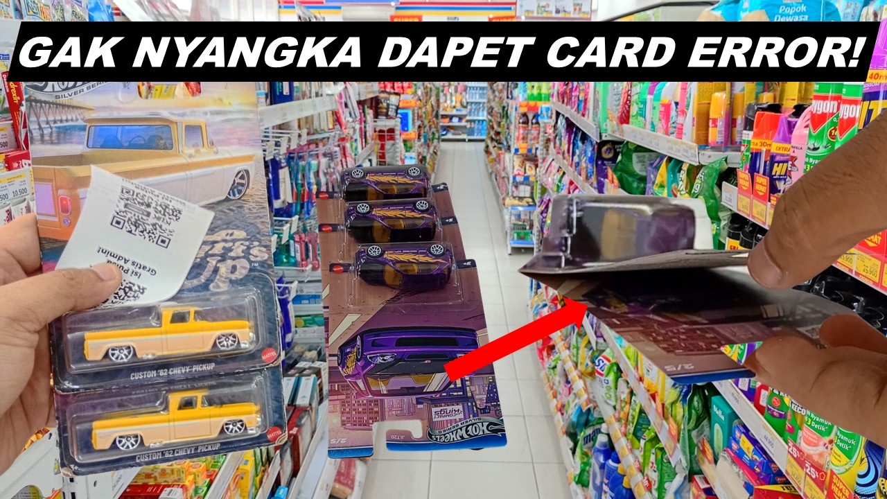 Lolos Sortiran! Card Error Ini Diserok Hunter.. | Hunting Hot Wheels Indonesia