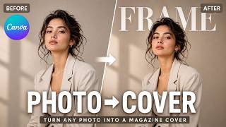 Turn Any Portrait Into a Moving Magazine Cover in Canva