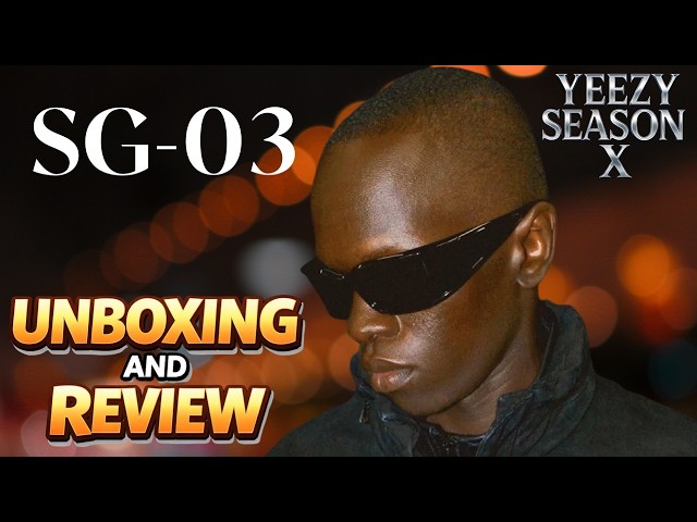 新品 YEEZY YZY SG-03 NEW YEEZY SG-03 UNBOXING AND REVIEW - YouTube