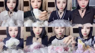 ( HER SOLO ) ASMR ICE EATING / CRUSHED ICE / SOFT ICE / WHITE ICE / screenshot 5