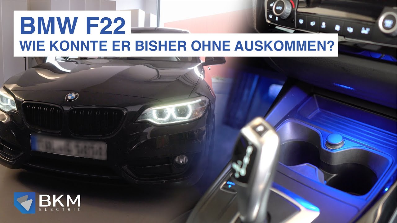 BMW F30/F31 8 Farben Ambientebeleuchtung über das Navi steuern? 