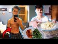 HOW I GOT MY 6 PACK FAST! *WHAT I EAT IN A DAY*