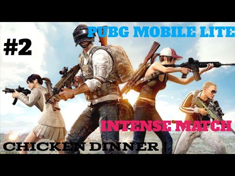 PUBG MOBILE LITE | INTENSE MATCH FUN GAMEPLAY CHICKEN DINNER | - YouTube