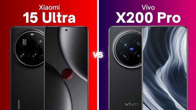 Xiaomi 15 Ultra vs Vivo X200 Pro : Comparison