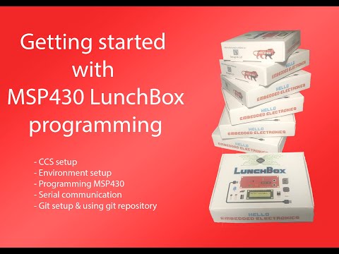 Getting started with MSP430™ Lunchbox programming.