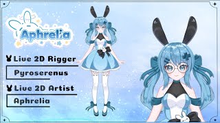 Aphrelia Vtuber Live 2D Model Showcase