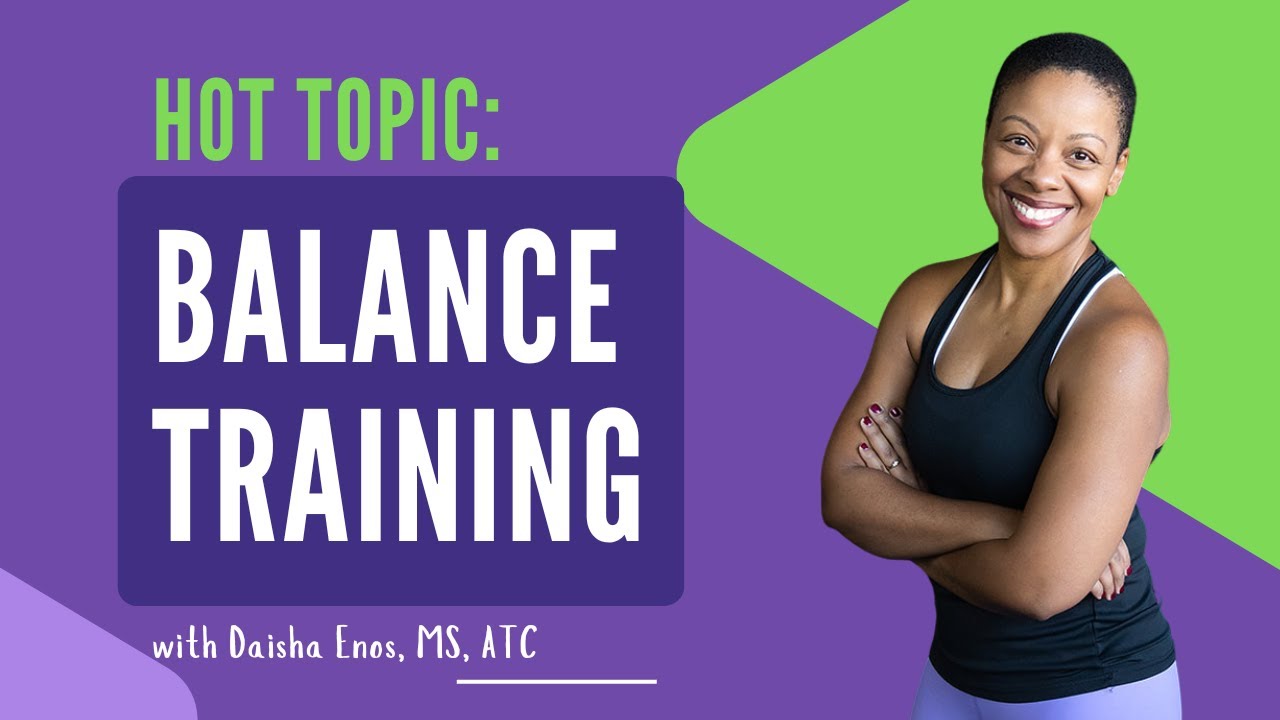 Hot Topic: Balance Training - YouTube