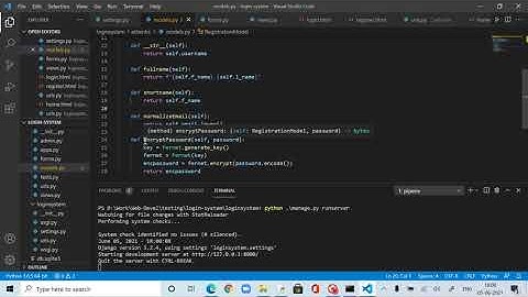 Creating Very Simple Login System in Django (3): Password Encryption