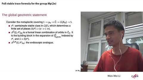 Wein-Wei Li: Full stable trace formula for the group Mp(2n)