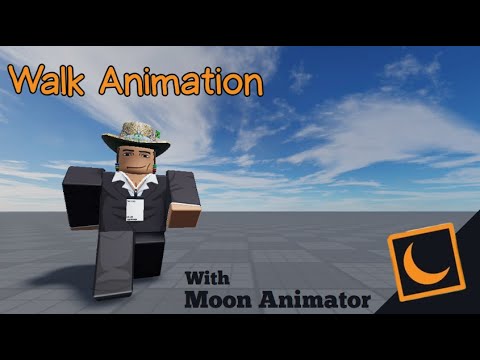 How to make a walk Animation with moon animator in Roblox Studio ...