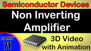 Non Inverting Amplifier|Semiconductor Devices|class 12 physics subject notes lectures|CBSE