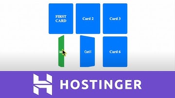 How To Make A Flip Card Effect In Hostinger Website Builder