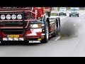 Départ Truckshow Ciney 2018, V8 SOUND (Part 2) [HD]