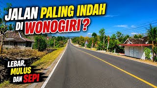 Lebar dan Mulus, Tanpa Lubang ‼️ Ini dia Jalan Terindah di Kabupaten Wonogiri ❓