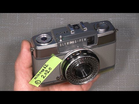 Working with Olympus-Pen EES-2 - YouTube