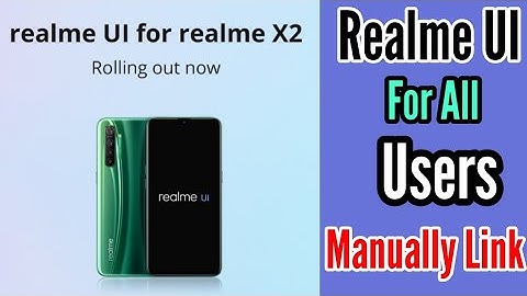 Realme UI Stable Update for All Realme X2 Users | Realme X2 Realme UI Update | Realme Update