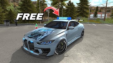 How to Get Free Police Lights in Car Parking | Work 100%